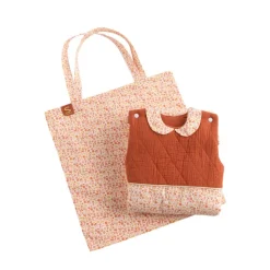 Gigoteuse hiver 0-6 mois terracotta esmée