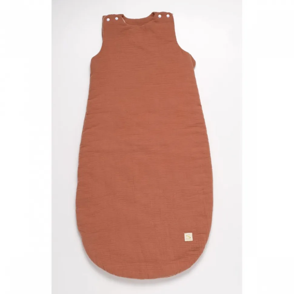 Gigoteuse hiver 6-24 mois uni terracotta