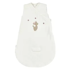 Gigoteuse hiver naissance fanfan velours blanc