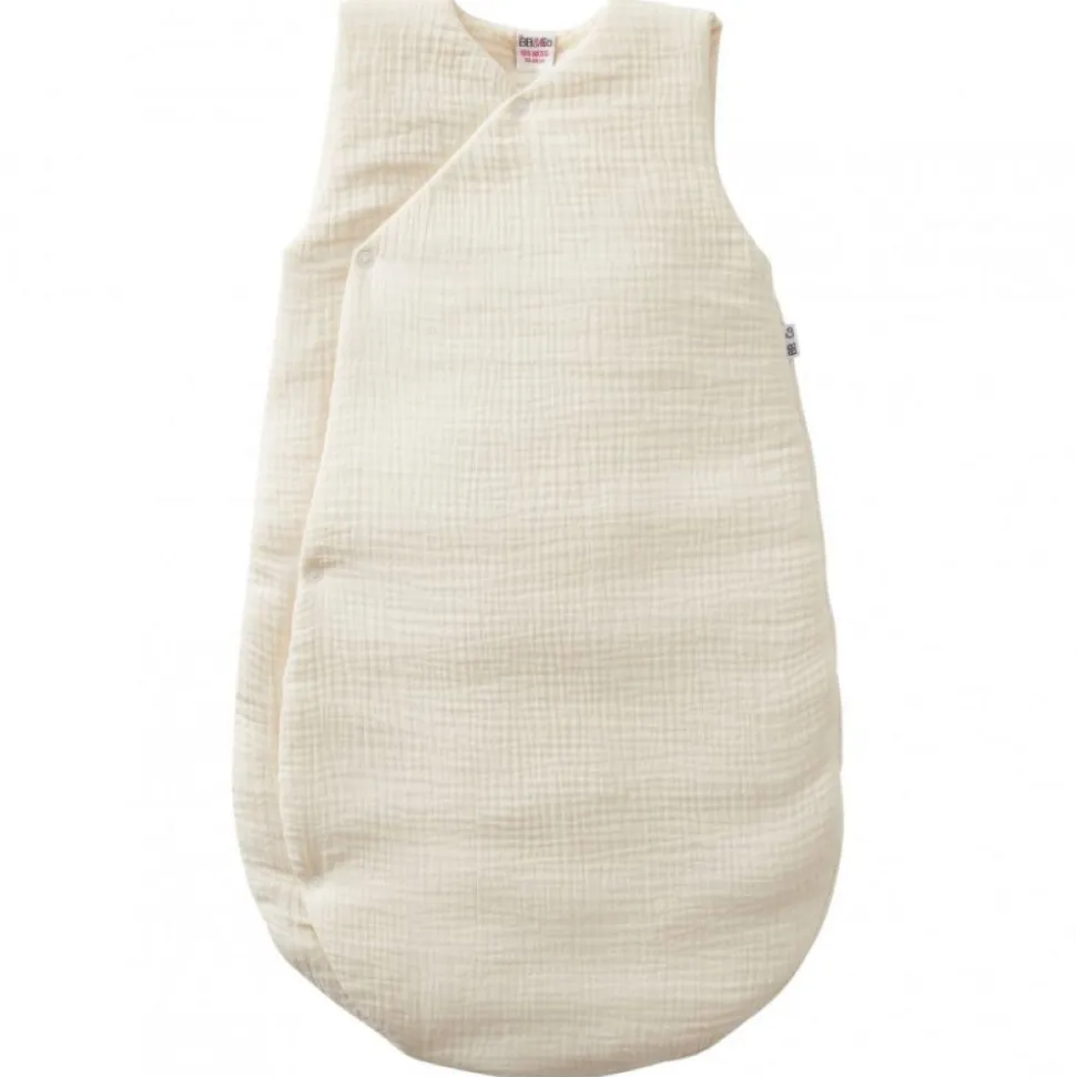 Gigoteuse kimono gaze de coton hiver 6-18 mois mousse de lait