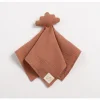 Gigoteuse 0-6 mois avec doudou mouchoir uni terracotta