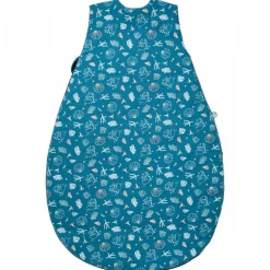 Gigoteuse naissance 0-6 mois seaside aop - 65 cm - popeline 100% coton - double jersey 100% coton - garnissage 100% polyester