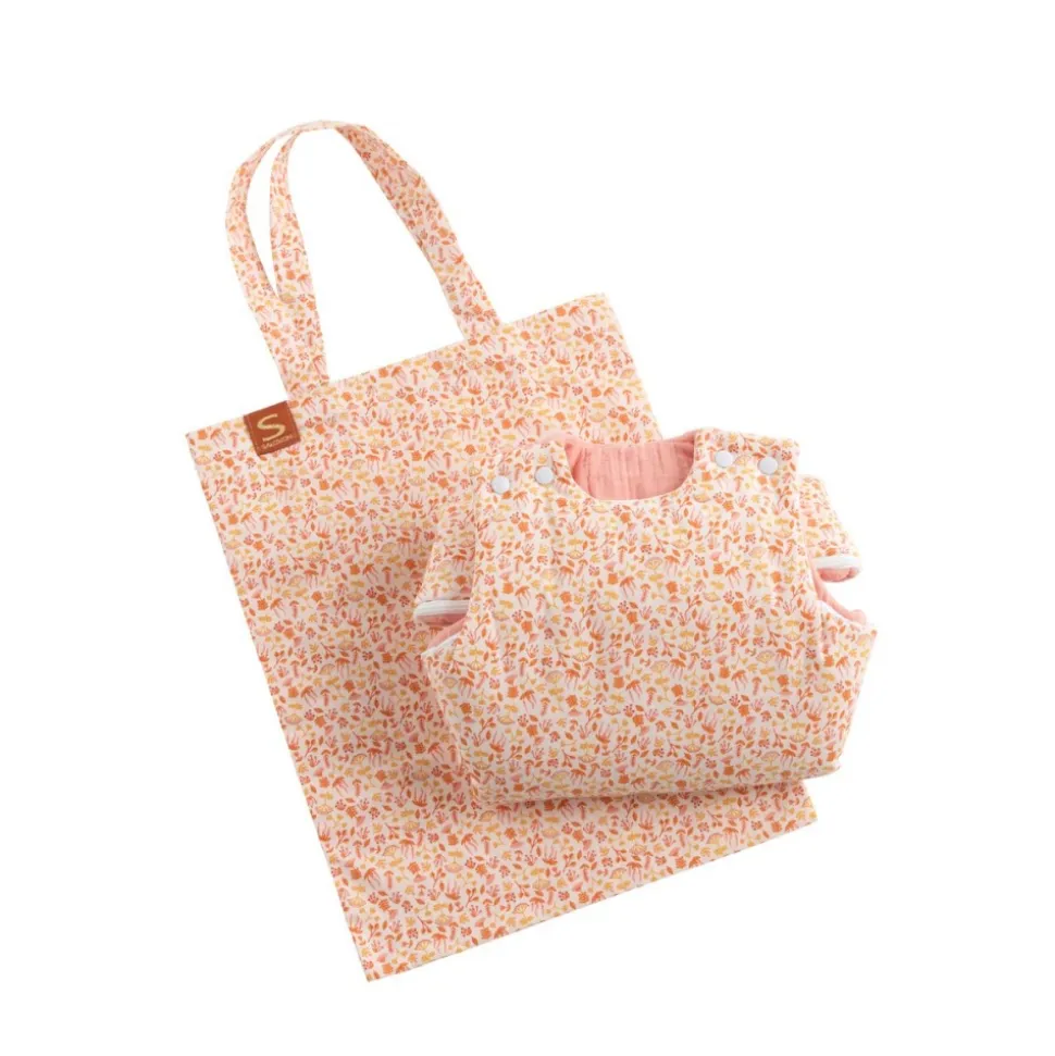 Gigoteuse naissance motif floral esmée