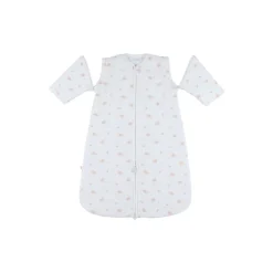 Gigoteuse nomade 70cm, coton bio, 1-6 mois - fleurs d'antan