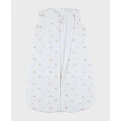 Gigoteuse nomade 70cm, coton bio, 1-6 mois - fleurs d'antan