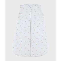 Gigoteuse nomade 70cm, coton bio, 1-6 mois - fleurs d'antan