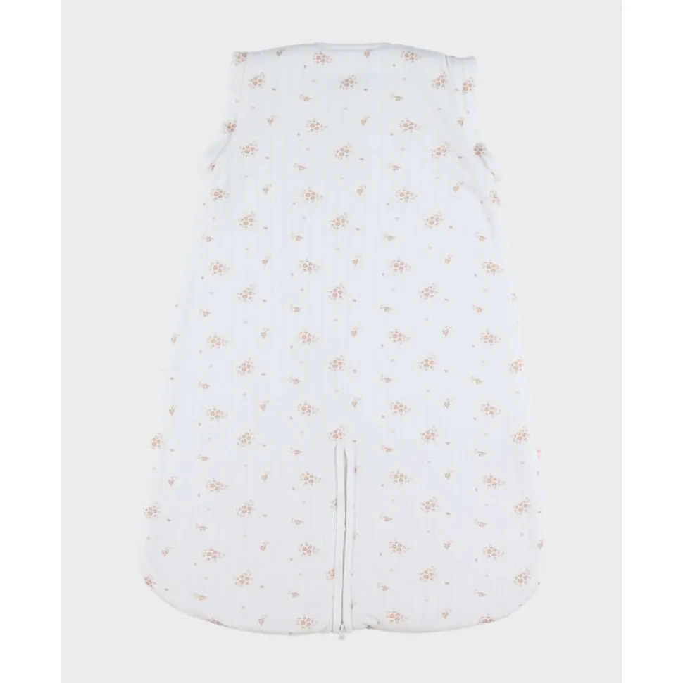 Gigoteuse nomade 70cm, coton bio, 1-6 mois - fleurs d'antan