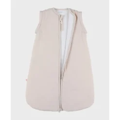 Gigoteuse nomade 70cm, mousseline de coton bio, 1-6 mois - beige