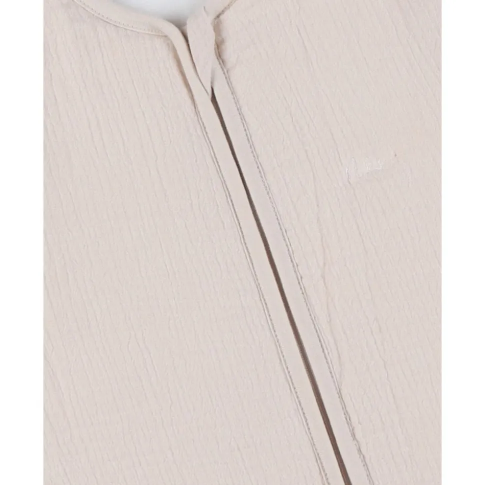 Gigoteuse nomade 100cm, mousseline de coton bio, 6-24 mois - beige