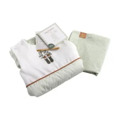 Gigoteuse ouatinée 0-6 mois rayures botanica