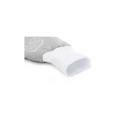 Gigoteuse à pieds avec chaussettes antidérapantes - 80 cm - safari gris - tog 2.5