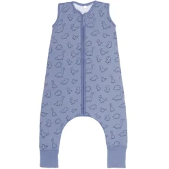 Gigoteuse à pieds avec chaussettes antidérapantes - 140 cm - bleu dinosaure - tog 2.5