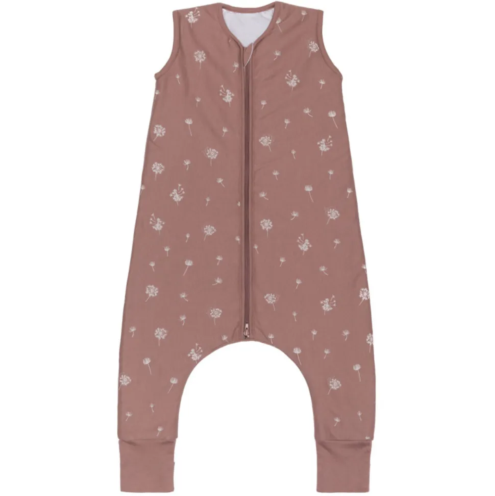 Gigoteuse à pieds avec chaussettes antidérapantes - 80 cm - rose pissenlit - tog 2.5