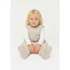 Gigoteuse à pieds avec chaussettes antidérapantes - 80 cm - chien beige - tog 2.5