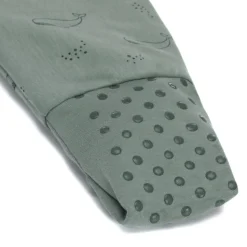 Gigoteuse à pieds avec chaussettes antidérapantes - 104 cm - vert baleine - tog 2.5
