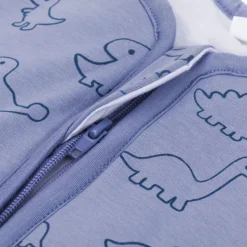 Gigoteuse à pieds sans manches et chaussettes antidérapantes - 92 cm - bleu dinosaure - tog 2.5