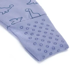 Gigoteuse à pieds sans manches et chaussettes antidérapantes - 92 cm - bleu dinosaure - tog 2.5