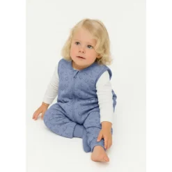 Gigoteuse à pieds sans manches et chaussettes antidérapantes - 92 cm - bleu dinosaure - tog 2.5
