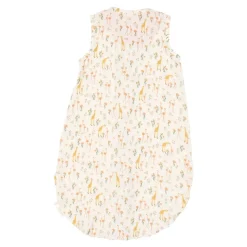 Gigoteuse été en gaze de coton - blooming safari - 70 cm