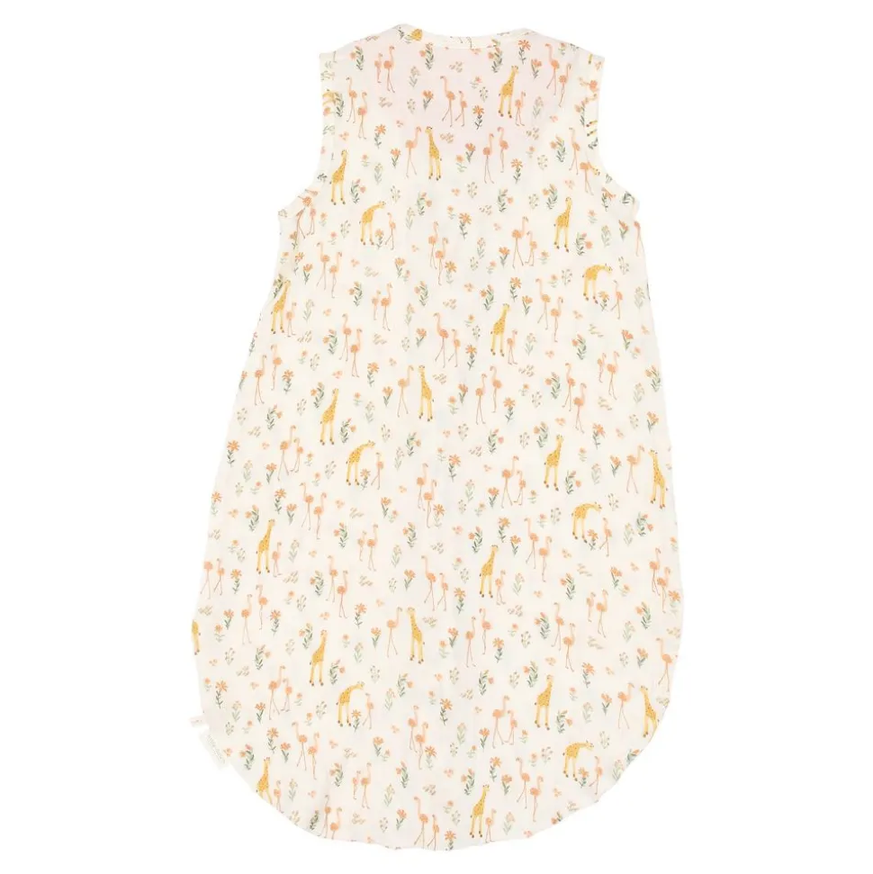 Gigoteuse été en gaze de coton - blooming safari - 70 cm