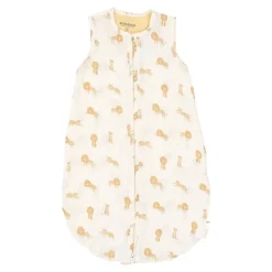 Gigoteuse été en gaze de coton - safari leo - 70 cm