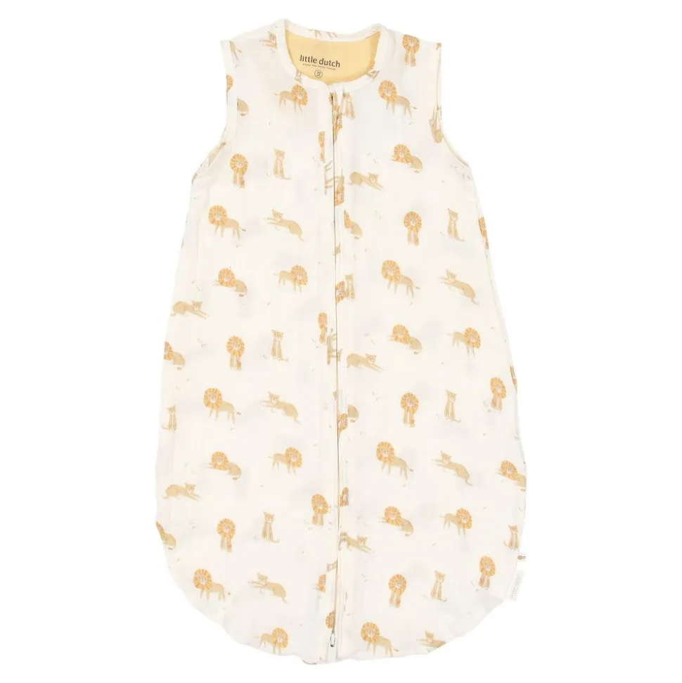 Gigoteuse été en gaze de coton - safari leo - 70 cm