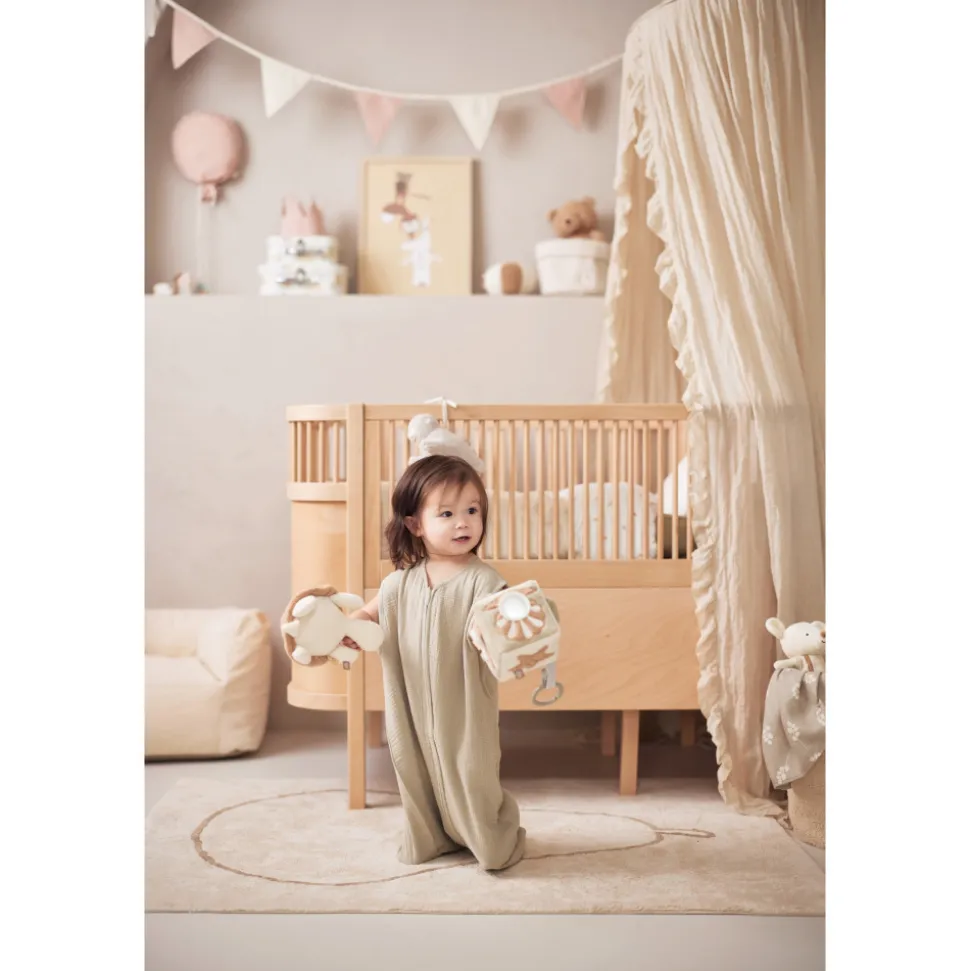 Gigoteuse été gaze de coton olive 6-18 mois