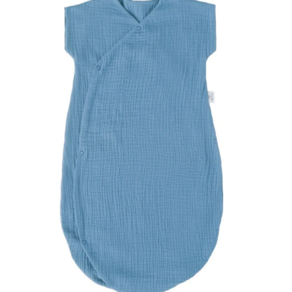 Gigoteuse été kimono 0-6 mois pierre bleue