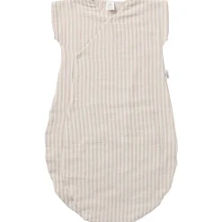 Gigoteuse été soft stripes - galet - 0/6 mois