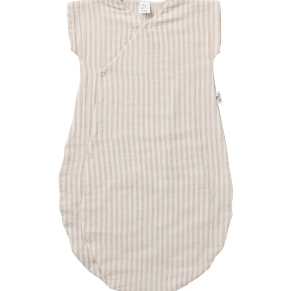 Gigoteuse été soft stripes - galet - 0/6 mois