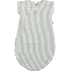 Gigoteuse été soft stripes - vert de gris - 6/18 mois