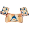 Gilet de natation avec brassards 2-6 ans - rayé requin