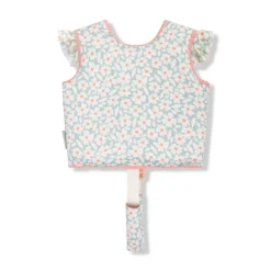 Gilet de natation enfant 3-6 ans - fleurs vertes