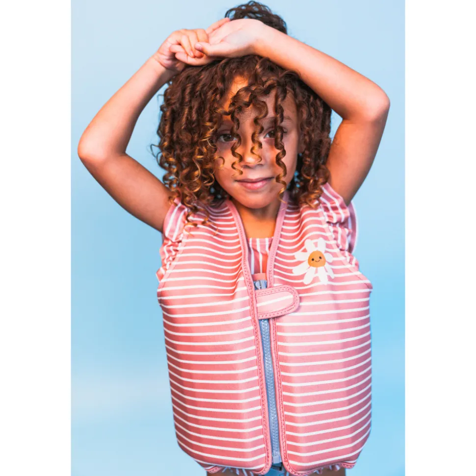 Gilet de natation enfant 3-6 ans - marguerite