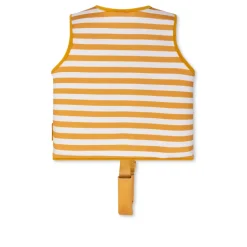 Gilet de natation enfant 3-6 ans - rayures jaunes