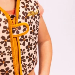 Gilet de natation fleur léopard 2-3 ans