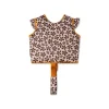 Gilet de natation fleur léopard 1-2 ans