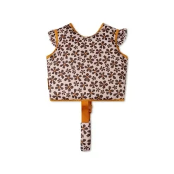 Gilet de natation fleur léopard 1-2 ans