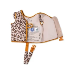 Gilet de natation fleur léopard 1-2 ans
