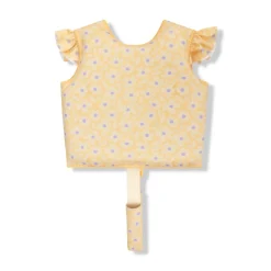 Gilet de natation fleurs jaunes 1-2 ans