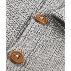 Gilet maille gris chiné 6 mois