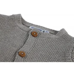 Gilet maille gris chiné 6 mois