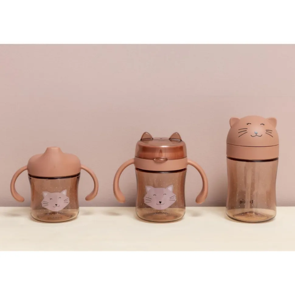 Gobelet enfant avec paille - mrs. cat