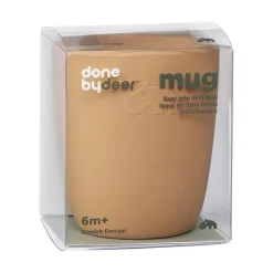 Gobelet en silicone mustard