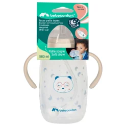 Gobelet à paille bébé 380 ml anti-fuite apprentissage