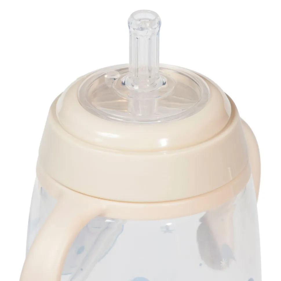 Gobelet à paille bébé 380 ml anti-fuite apprentissage