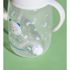 Gobelet à paille bébé 380 ml anti-fuite apprentissage
