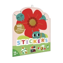 100 gommettes stickers petites bêtes