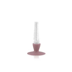 Goupillon avec éponge rose