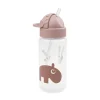Gourde avec paille ozzo rose